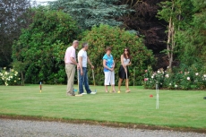 Gary and Danielle Lineker visit Grange Lodge