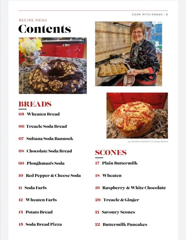 Cook With Norah - Bread and Scone Recipe Book (Softback)